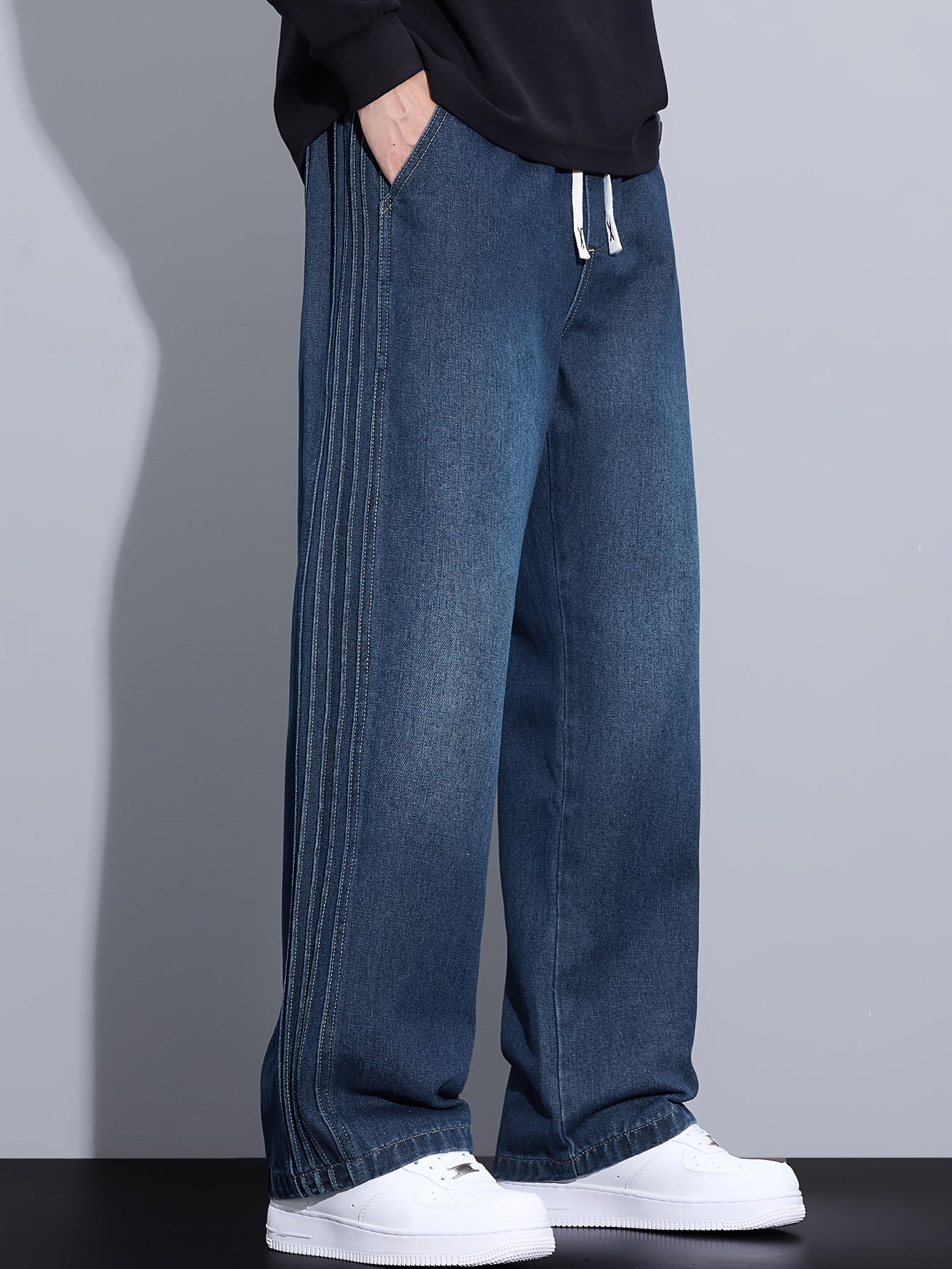 Men’s Relaxed Straight-Leg Pants