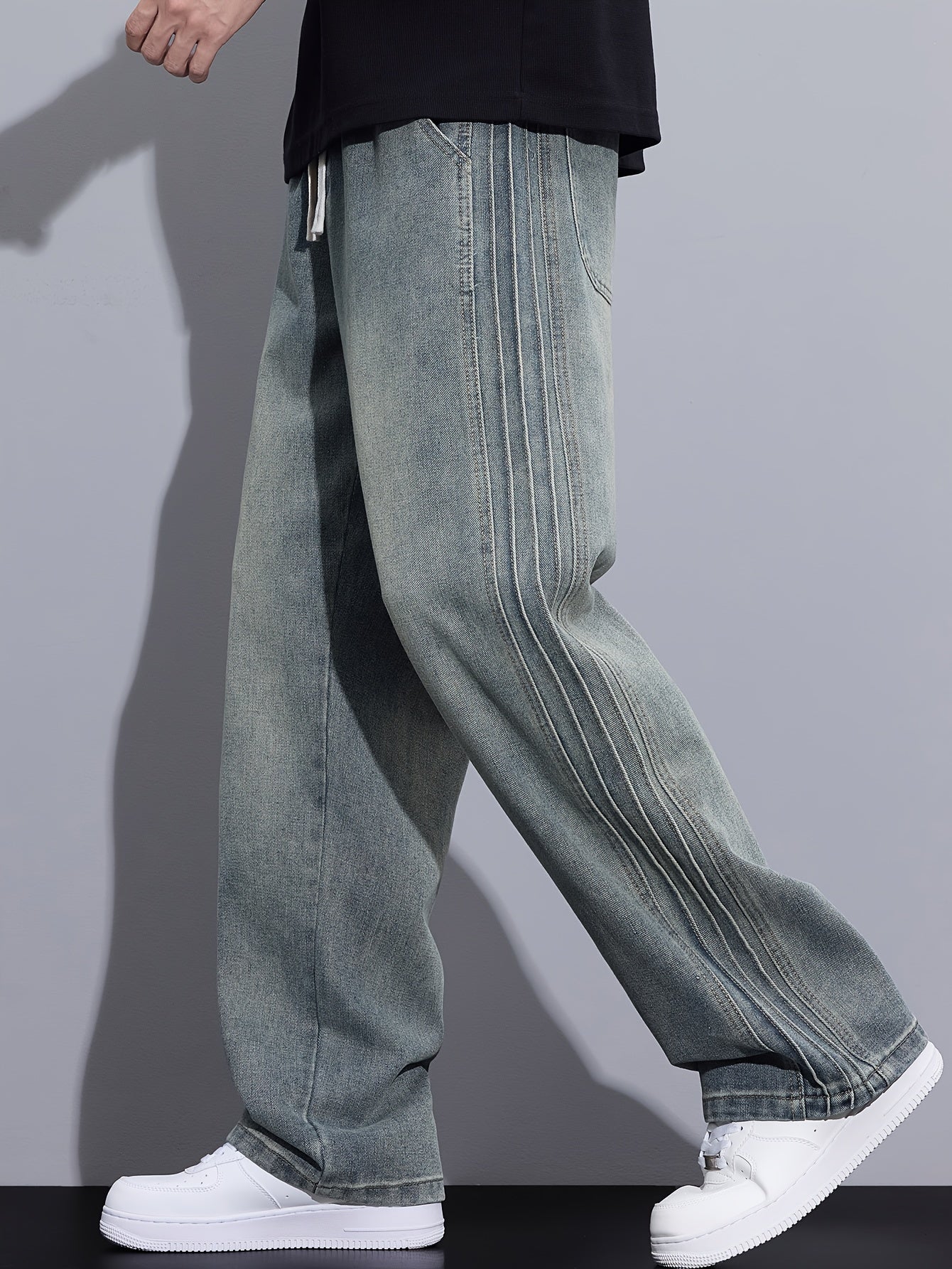 Men’s Relaxed Straight-Leg Pants